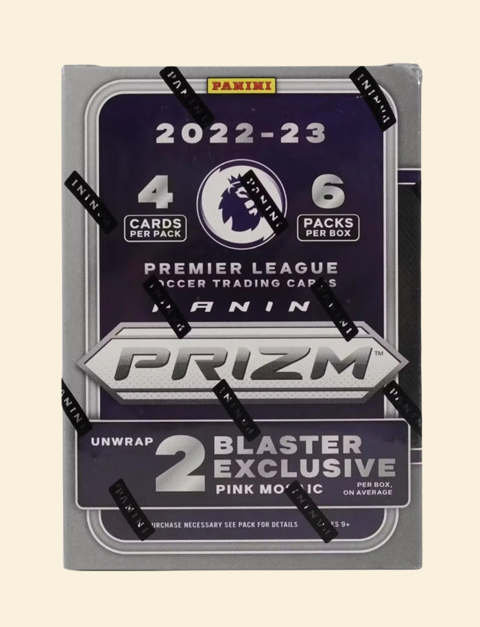 2022-23 Panini Prizm Premier League Soccer Blaster Box (Pink Prizms)