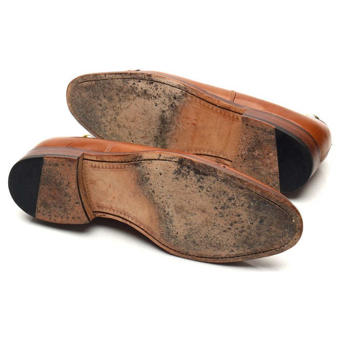 '8469T' Tan Brown Leather Oxford UK 7 F