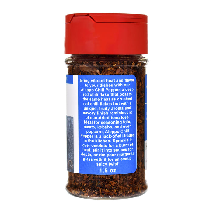 Aleppo Pepper Spice Jar - Right Side
