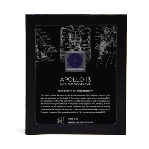 Apollo 13 Command Module Foil