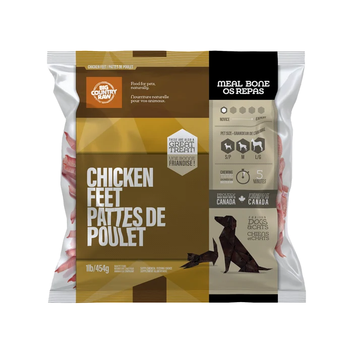 Big Country Raw 🍁Chicken Feet 1lb