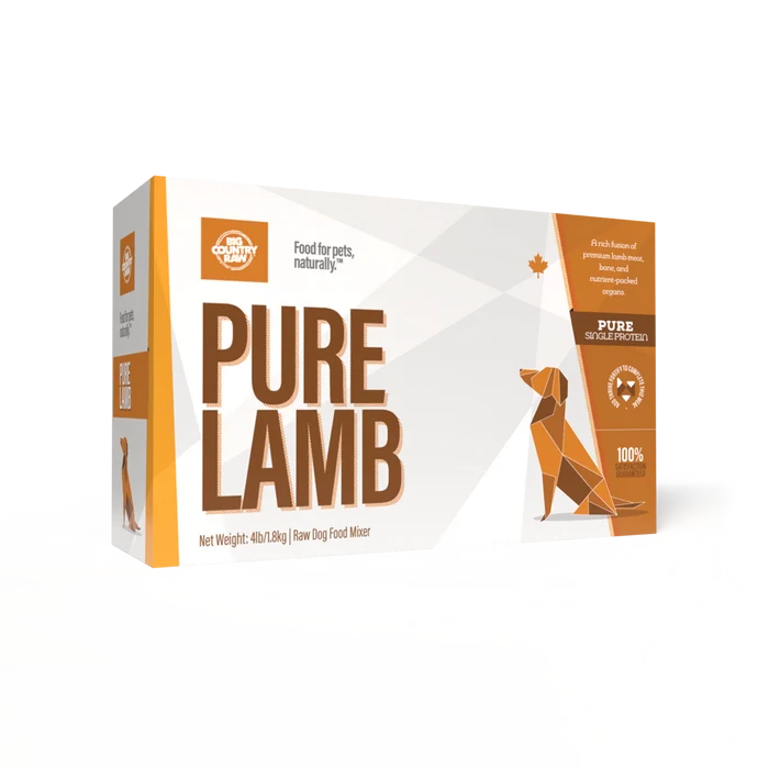 Big Country Raw🍁 Pure Lamb 4Lb Carton