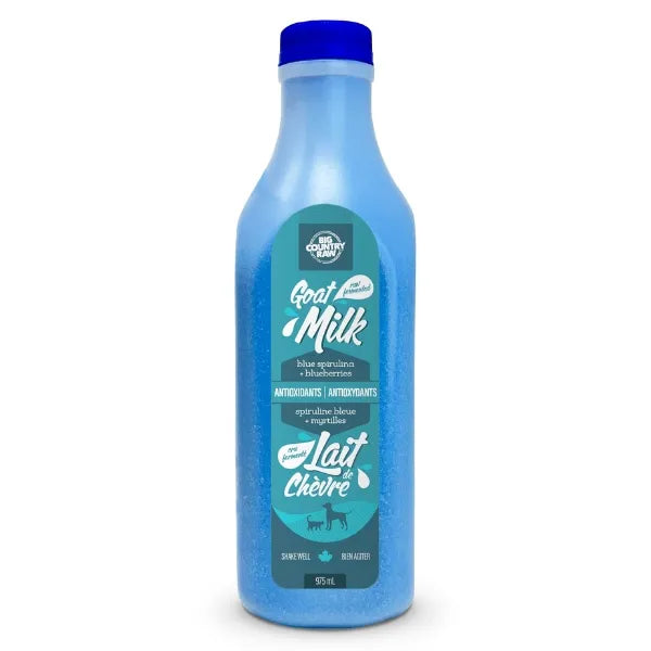Big Country Raw🍁 Raw Goat Milk Antioxidant (Blue) - 975 mL