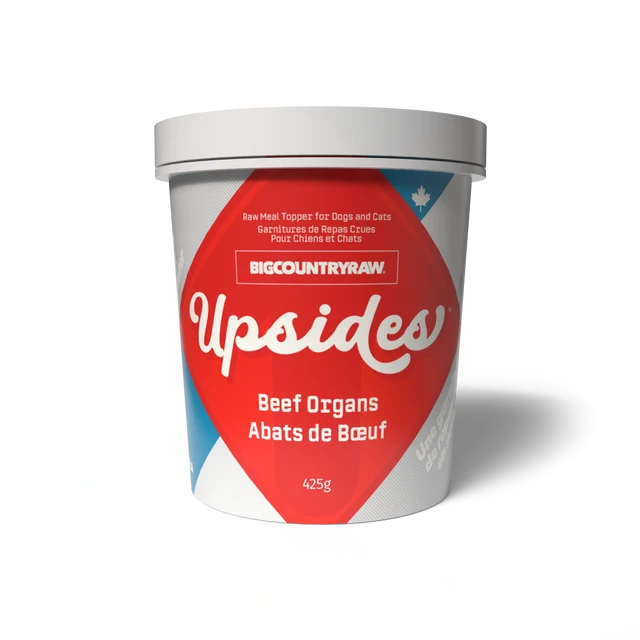 Big Country Raw 🍁Upsides Beef Organ Blend Meal Topper - 425 g