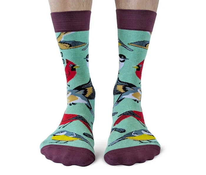 Bird Nerd Socks For Her & Him  🍁 Uptown Sox Ltd.