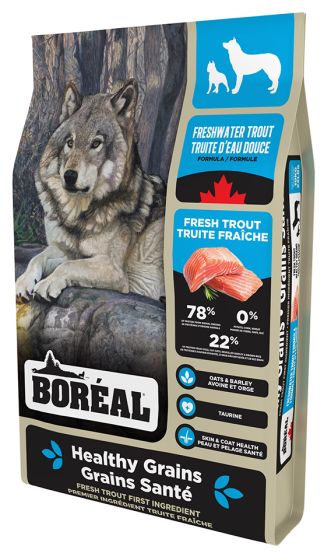 Boreal🍁Healthy Grains Freshwater Trout Dog Food