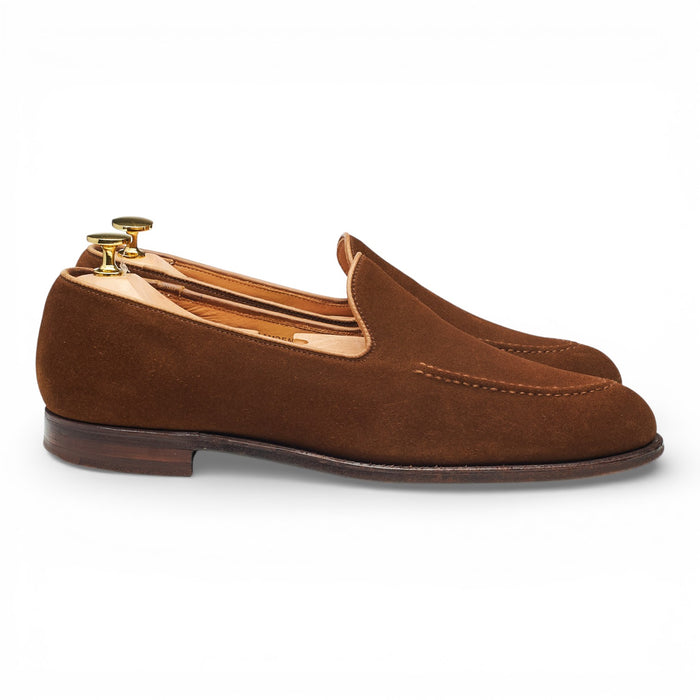 'Camden' Snuff Brown Suede Loafers UK 8.5 E