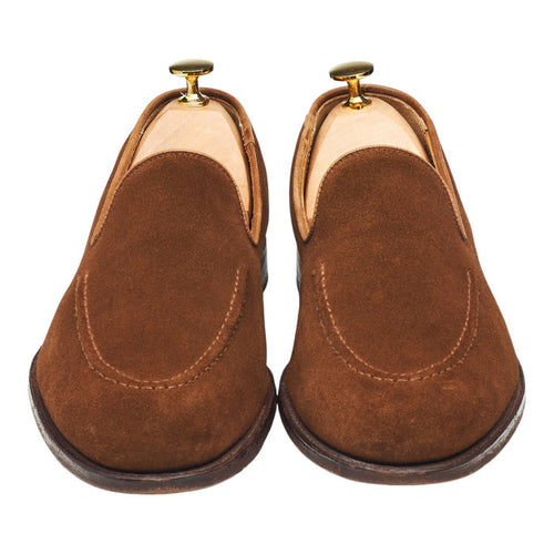 'Camden' Snuff Brown Suede Loafers UK 8.5 E