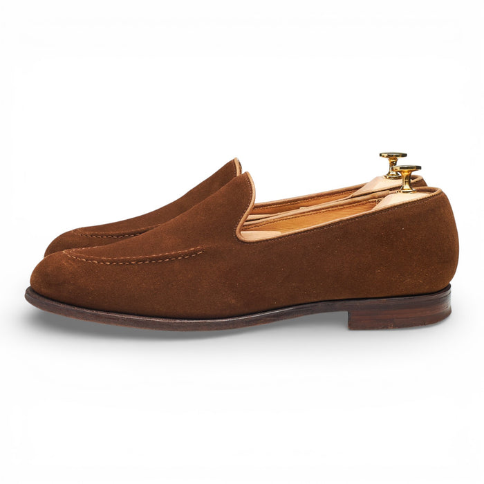 'Camden' Snuff Brown Suede Loafers UK 8.5 E