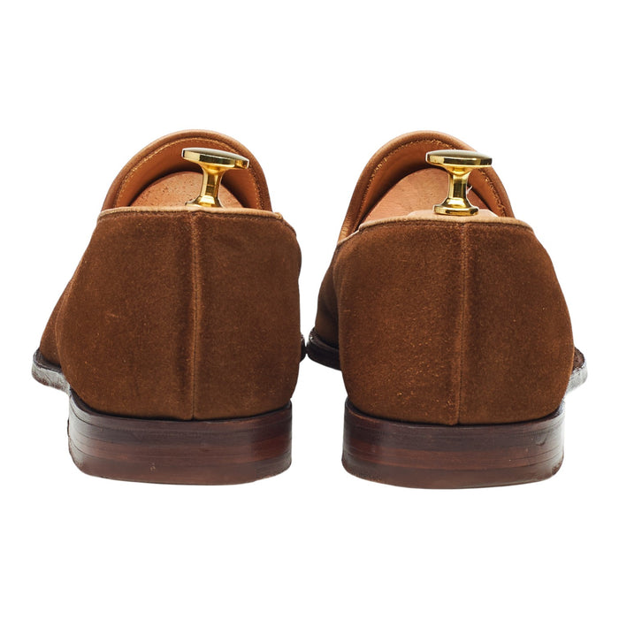 'Camden' Snuff Brown Suede Loafers UK 8.5 E