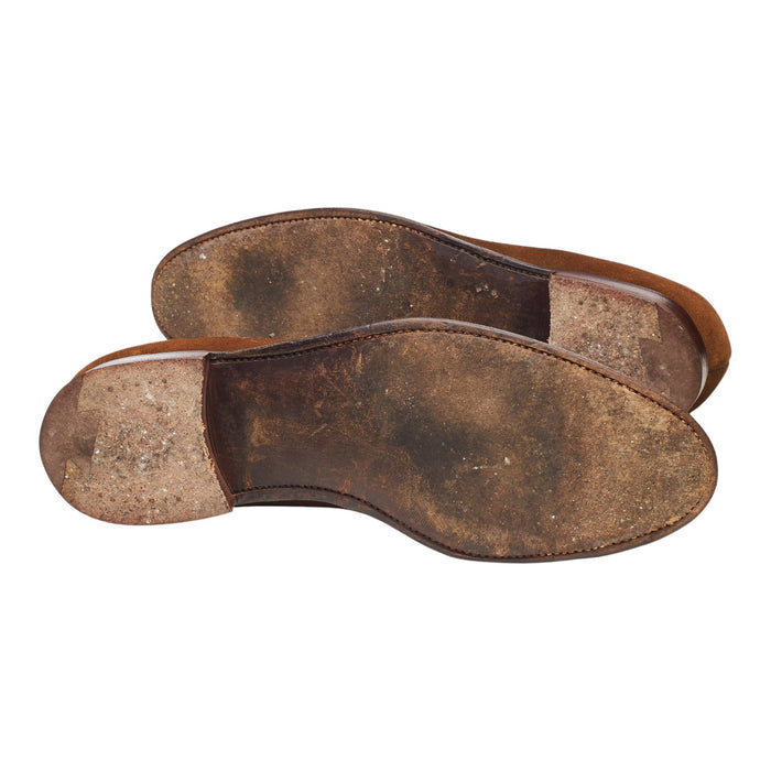 'Camden' Snuff Brown Suede Loafers UK 8.5 E
