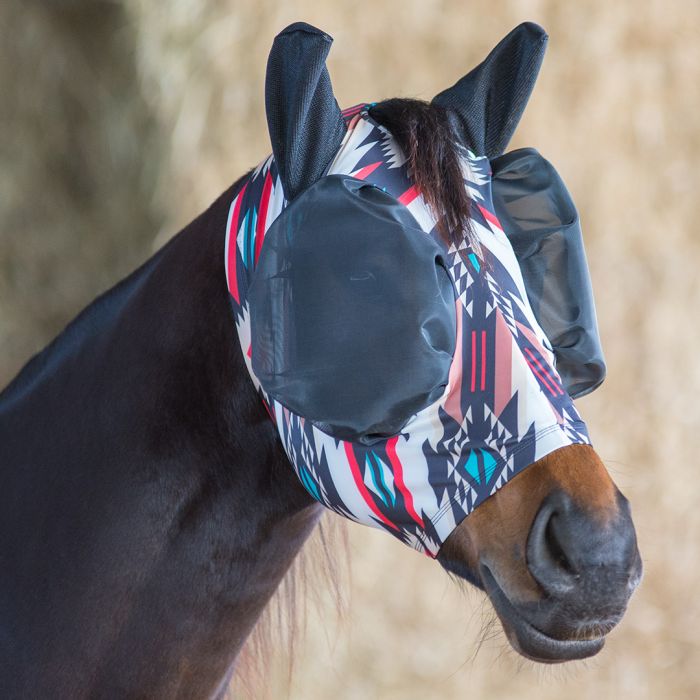Canadian Horsewear 🍁Southwest Bug Eye Lycra Fly Mask