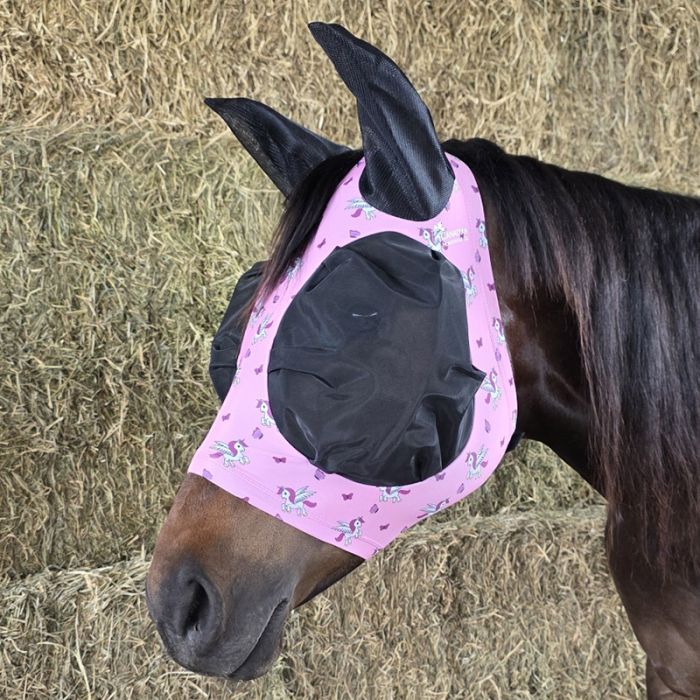 Canadian Horsewear🍁 Unicorn Pony Lycra Fly Mask
