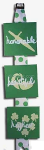 Canvas Set of Three 4" by 4 - Clearance