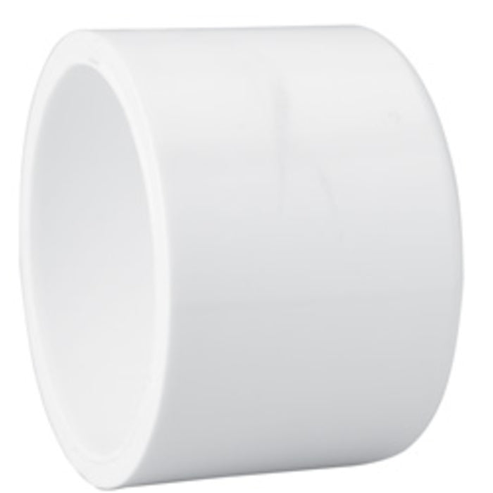 Cap, 4 Slip White PVC Schedule 40"