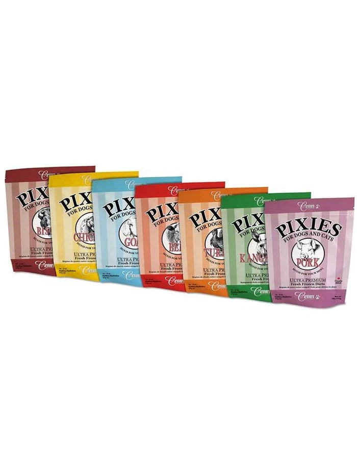 Carnivora 🍁 Rabbit Pixies for Dogs & Cats 2lb/2oz Patties