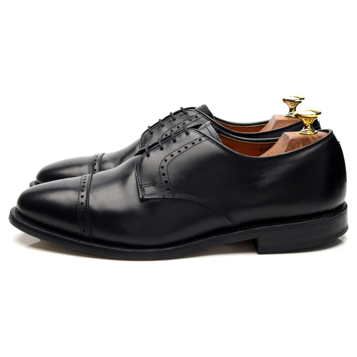 'Clifton' Black Leather Derby UK 7 US 8 EEE