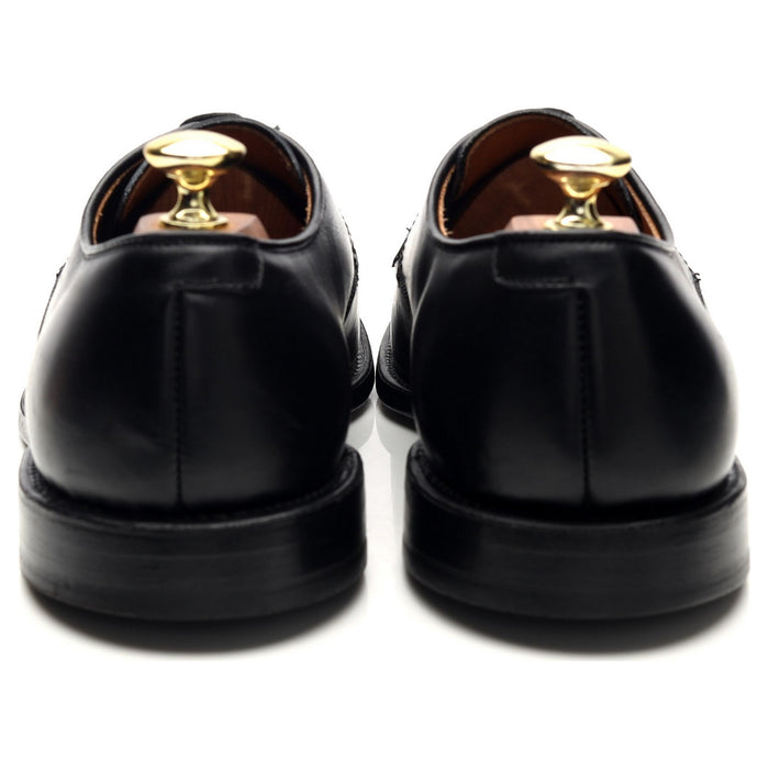 'Clifton' Black Leather Derby UK 7 US 8 EEE