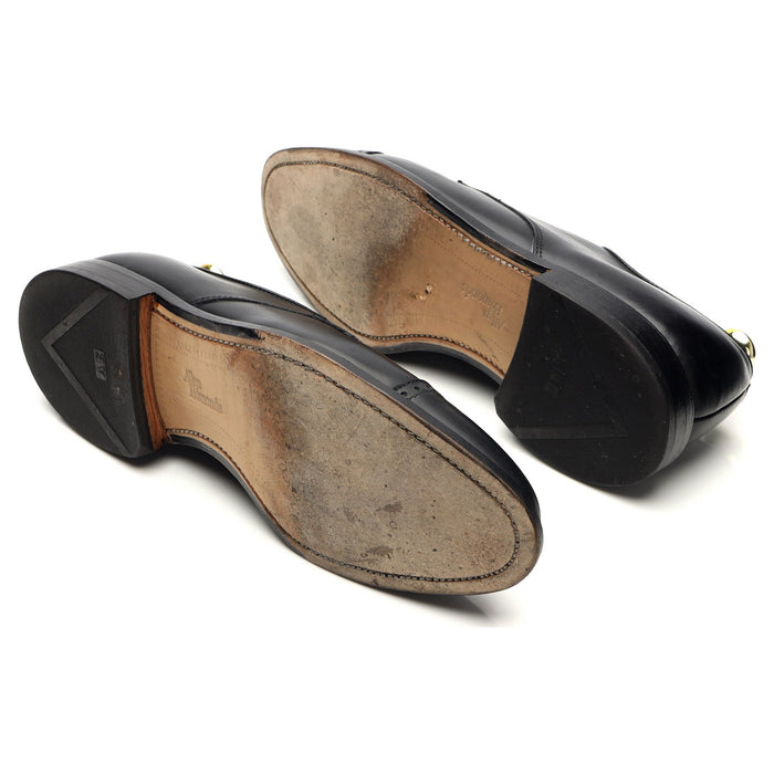 'Clifton' Black Leather Derby UK 7 US 8 EEE