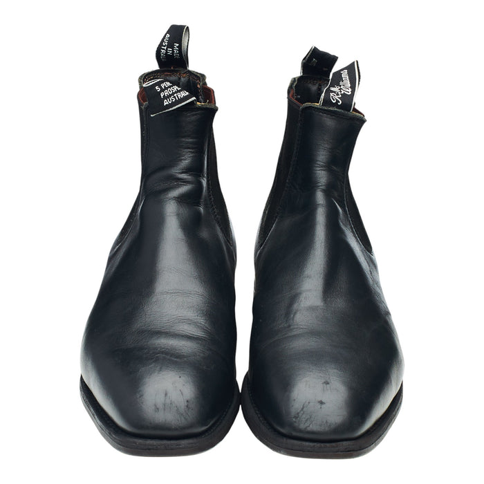 'Comfort Craftsman' Black Leather Chelsea Boots UK 10 G
