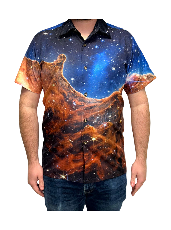 cosmic cliffs shirt