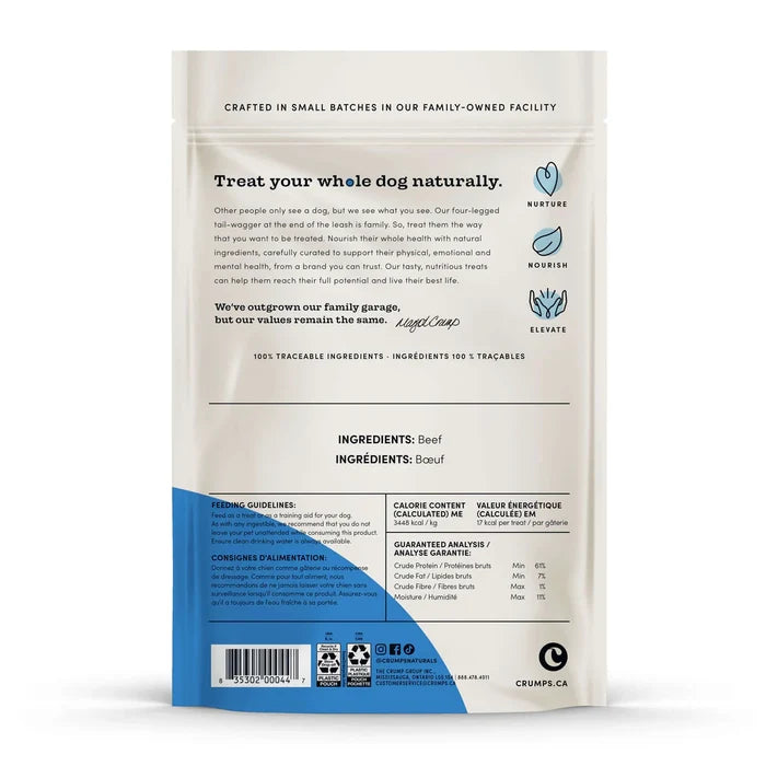 Crumps Naturals🍁 Beef Lung Tendersticks 138g