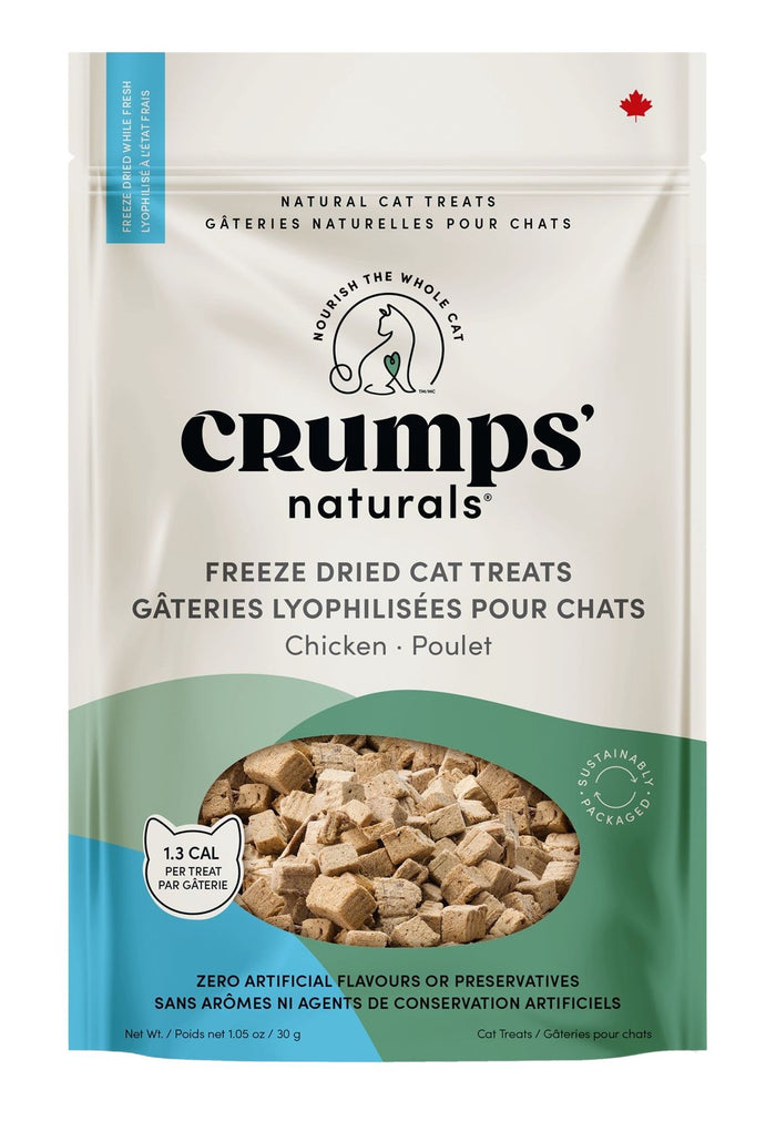 Crumps Naturals🍁 Chicken  Freeze Dried Cat Treats 30g