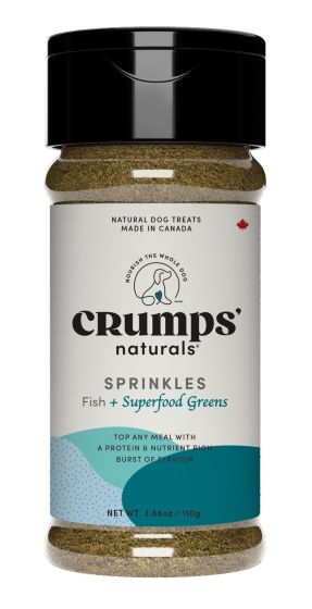 Crumps Naturals 🍁Fish & Superfood Greens Meal Topper Sprinkles