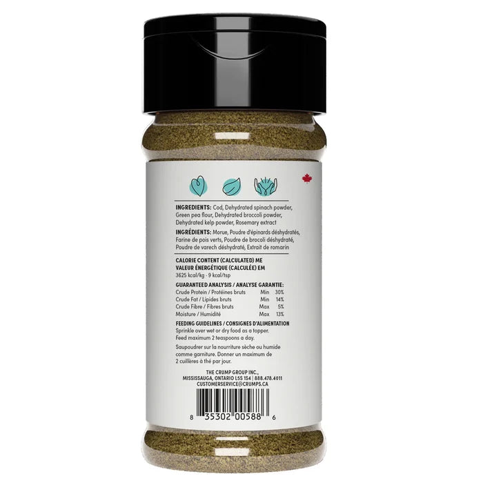 Crumps Naturals 🍁Fish & Superfood Greens Meal Topper Sprinkles