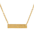 Delta Phi Epsilon Bar Necklace