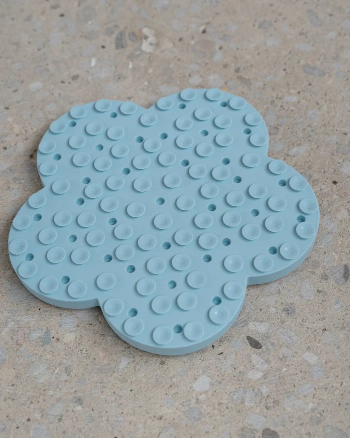 Dexypaws 🍁Blue Flower Enrichment Snuffle Mat