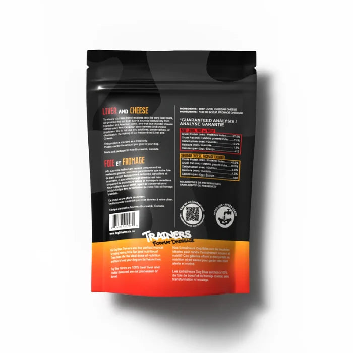 Dog Bites🍁 Freeze Dried Liver & Cheese Trainer Treats 65g