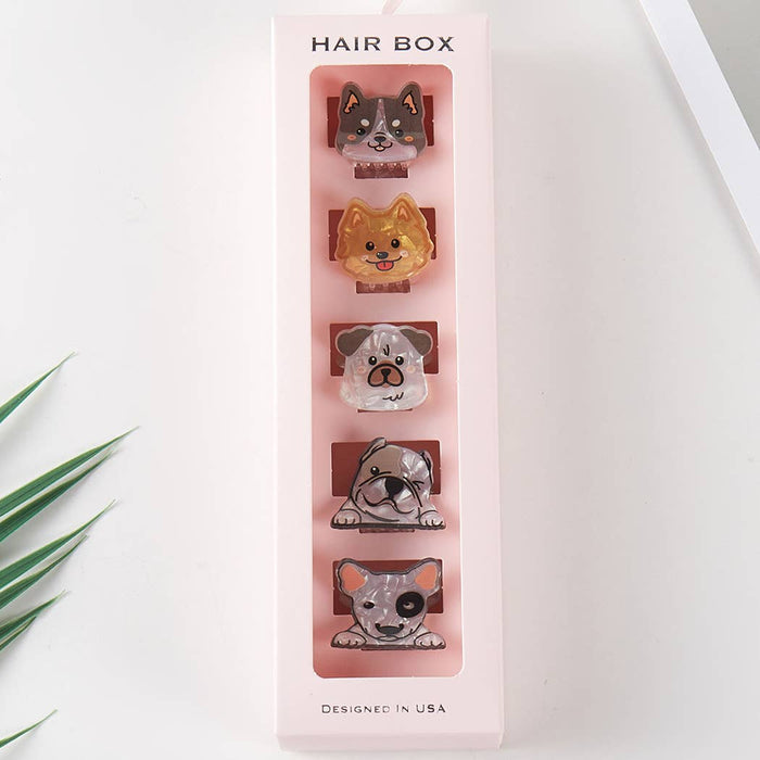 Dogs Assorted Mini Claw Clips