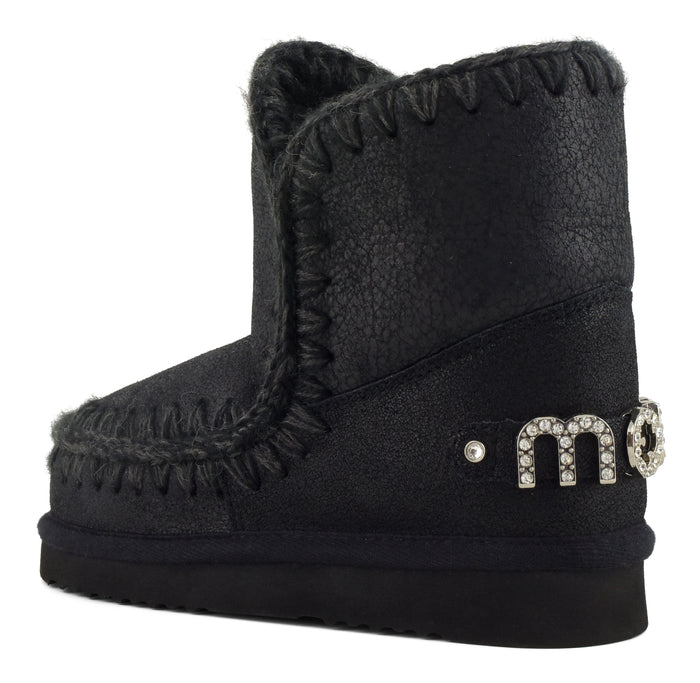 Eskimo 18 Cracked Black/Grey Special Leather MU.FW101036B