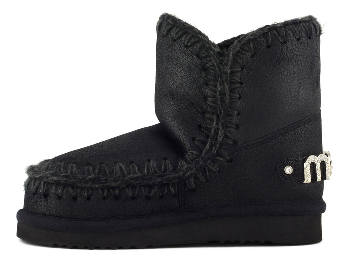 Eskimo 18 Cracked Black/Grey Special Leather MU.FW101036B