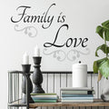 FAMILY IS LOVE PEEL & STICK WALL DECALS