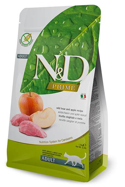 Farmina N&D Adult Prime Boar & Apple for Cats