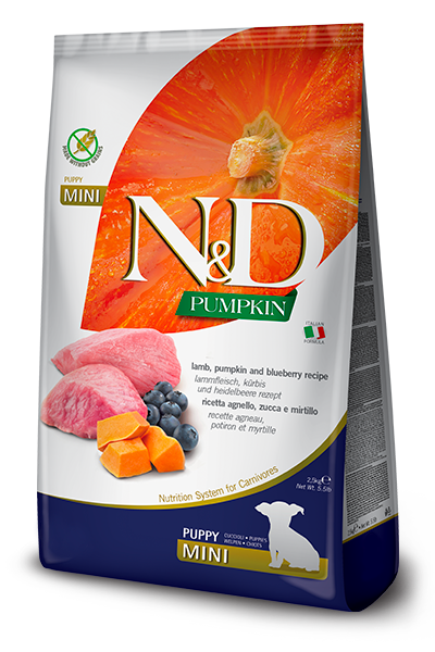Farmina N&D Puppy Mini Lamb & Blueberry with Pumpkin