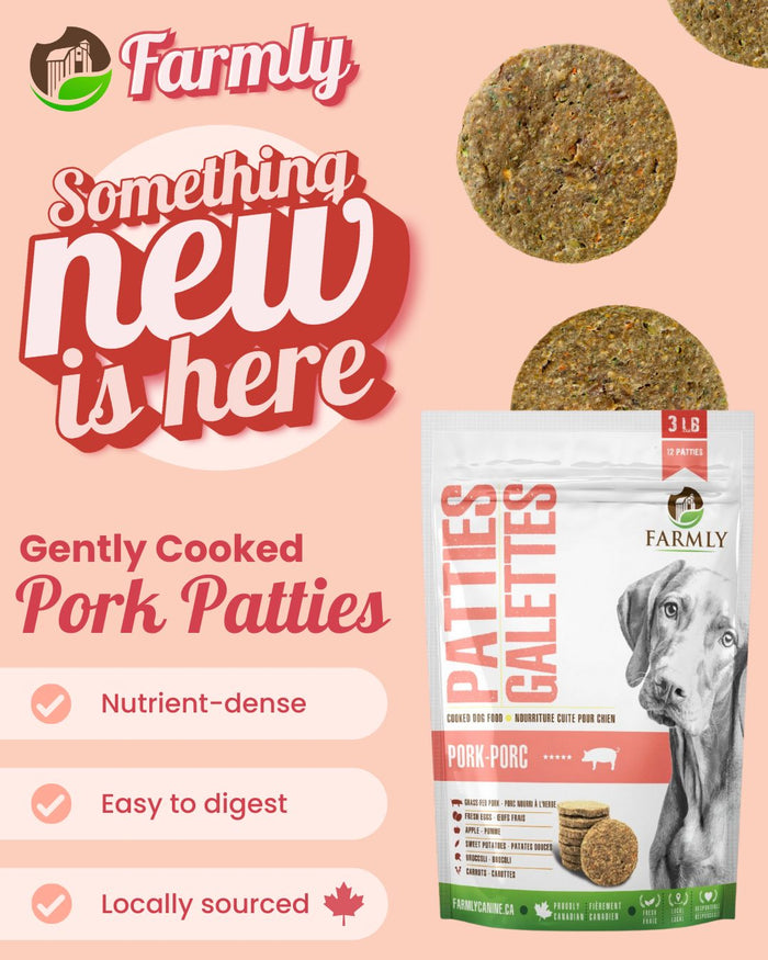 Farmly 🍁Pork Patties 3Lb