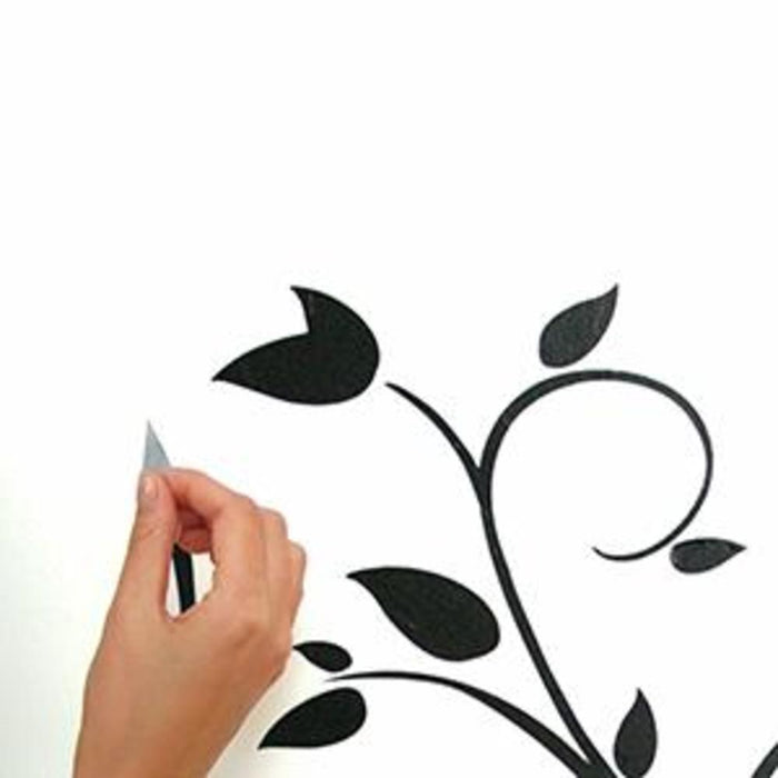 FOIL TREE BRANCH PEEL & STICK WALL DECAL