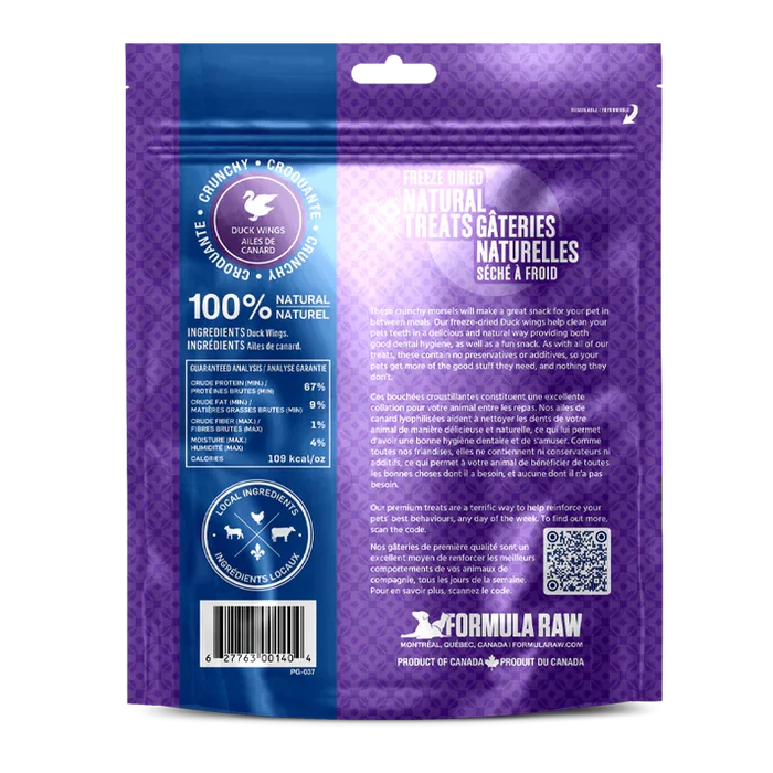 Formula Raw 🍁 Freeze Dried Duck Wings 130g