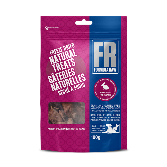 Formula Raw🍁 Freeze-Dried Rabbit Liver 100g