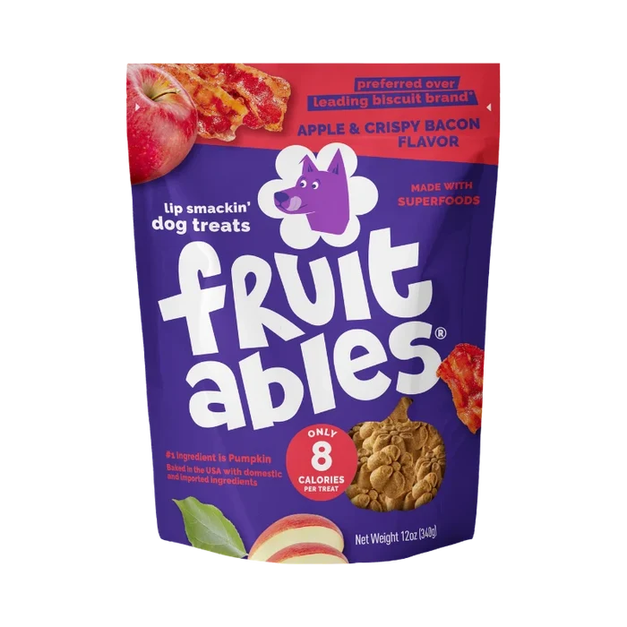 Fruitables Crispy Bacon & Apple Dog Treats