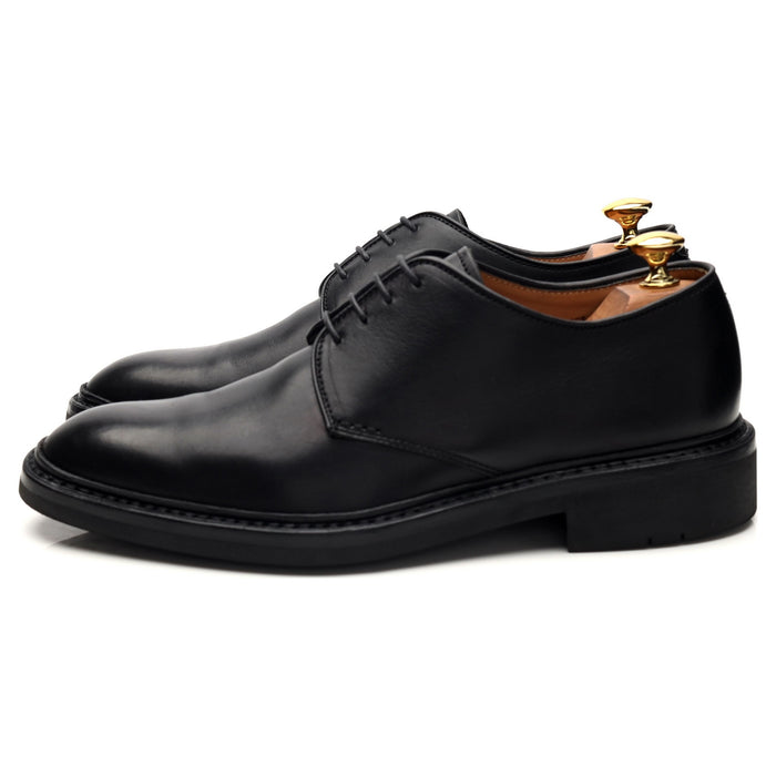 'Fustet' Black Leather Derby UK 6.5