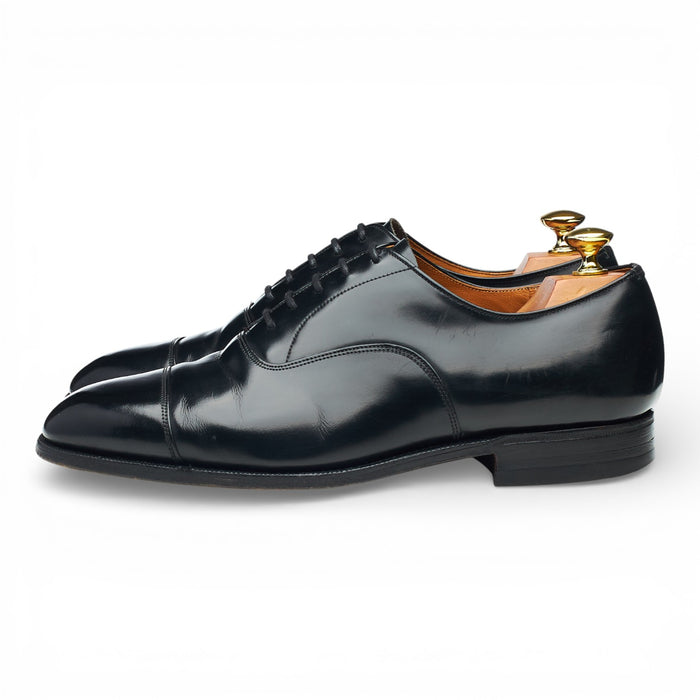 Gordon Scott 'Morgan' Black Leather Oxford UK 8 F