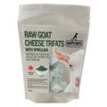 HAPPY DAYS 🍁 Frozen Raw Goat Cheese Treats with Spirulina for Dogs & Cats 100 g