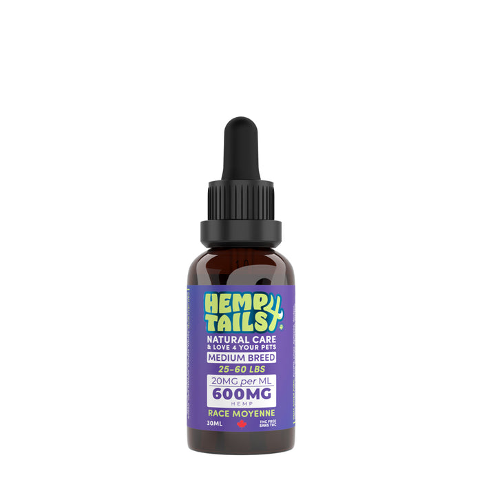 Hemp4Tails 🍁Medium Breed (25-60lb) Dog Formula Hemp Blend