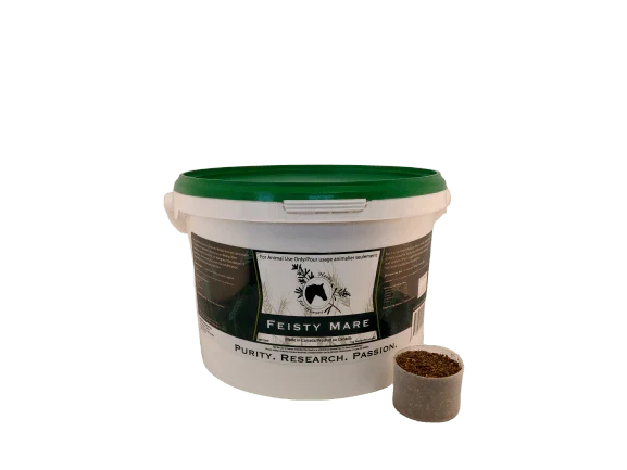 Herbs for Horses 🍁Feisty Mare 1kg Mash - 33 Days