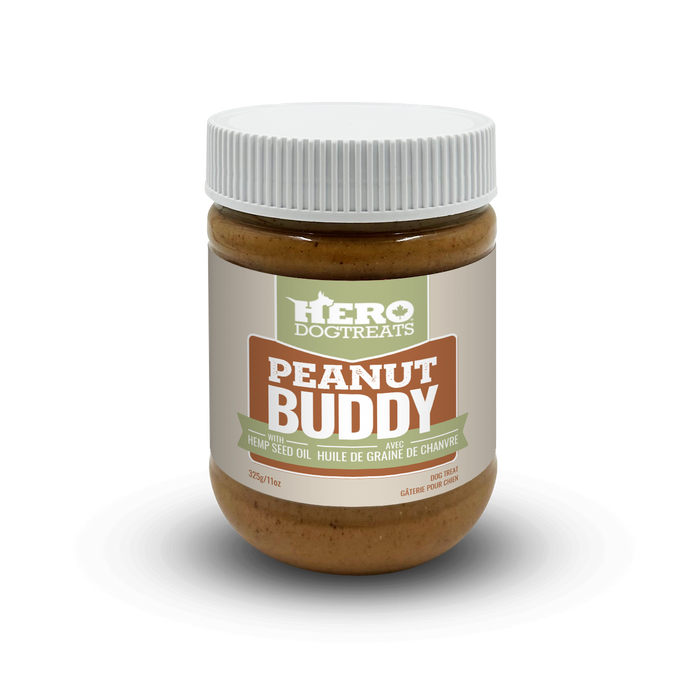 Hero Dog Treats🍁 Peanut Buddy - Hemp Seed Oil 325g