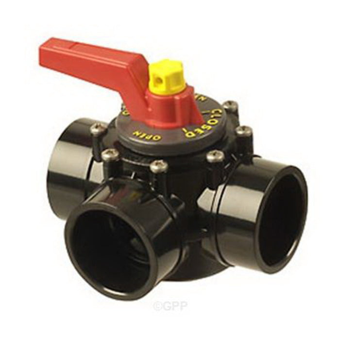 Praher High Heat 3 Port Cpvc Valve , 1-1/2-2" | OV3-1500"